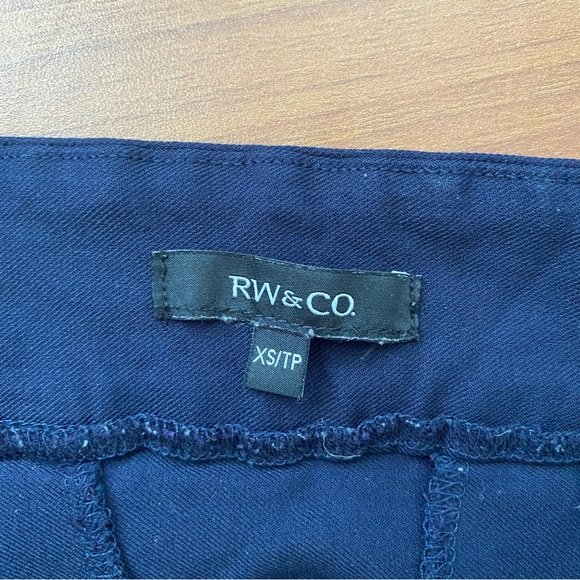 RW & CO Navy Pants Size xS - Picture 6 of 8